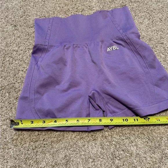 AYBL Women's Athletic Shorts in Purple - Picture 4 of 8